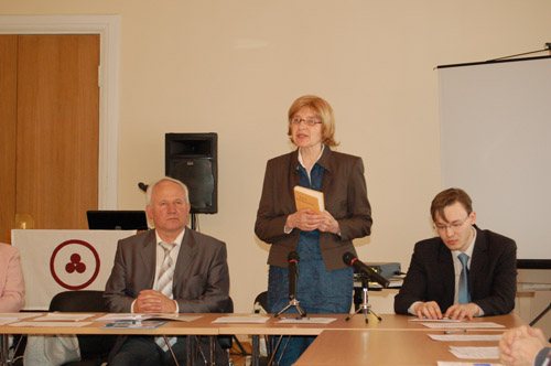 Aukse Narvilene  miembro del grupo Iniciador del Da de la Cultura de Lituania, Embajador del Da de la Cultura, Consejo de la Comisin de la Cultura de la Unin de las Ciudades Blticas.